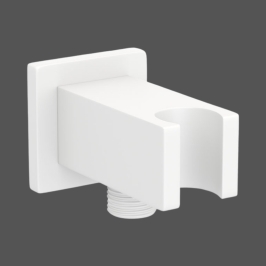 Jaquar Shower Fitting Wall Bracket SHA-WHM-566S - White Matt