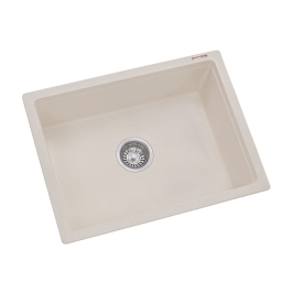 Sincore Quartz Sink ARIEL SMALL ( 18 x 16 inches )  -  Cream