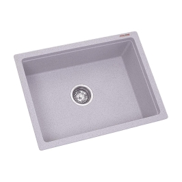 Sincore Quartz Sink ARIEL SMALL ( 18 x 16 inches )  -  Dotted Black