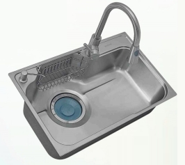 Sincore Stainless Steel Sink Hand Crafted Series SONOMA ( 28 x 18.5 inches ) - Matt