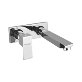Cavier Wall Mounted Basin Tap Solo SO 04-134 - Chrome