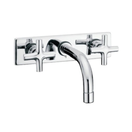 Jaquar Wall Mounted Basin Mixer Solo SOL-CHR-6433 - Chrome