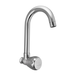 Essco Wall Mounted Regular Kitchen Sink Tap Sumthing Special SQT-522S with Swinging Spout in Chrome Finish