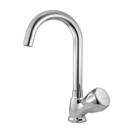 Essco Table Mounted Regular Kitchen Sink Tap Sumthing Special SQT-523S with Swinging Spout in Chrome Finish