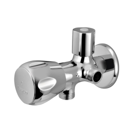 Essco Basin Area 2 Way Angular Stop Cock Sumthing Special SQT-CHR-526AFKN - Chrome