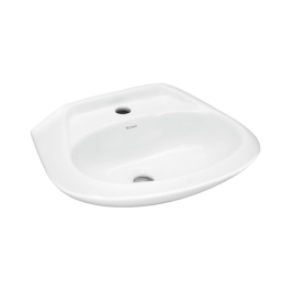 Parryware Wall Mounted Speciality Shaped White Basin Area Sunny SUNNY C8865