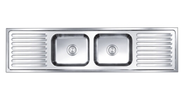 Nirali Stainless Steel Sink Popular Range SUPER ELEGANCE SMALL ( 69 x 18 inches )
