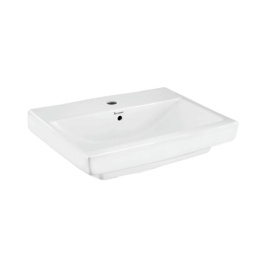 Parryware Wall Mounted Rectangle Shaped White Basin Area Sutra SUTRA C041X