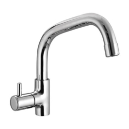Cavier Table Mounted Regular Kitchen Sink Tap Selway SW-48-141 with Swinging Spout in Chrome Finish