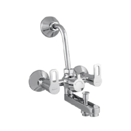 Parryware 3 Way Wall Mixer Pluto T0717A1 - Chrome Finish