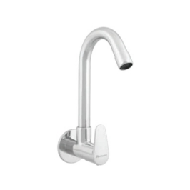 Parryware Wall Mounted Regular Kitchen Sink Tap Uno T5021A1 with Swinging Spout in Chrome Finish