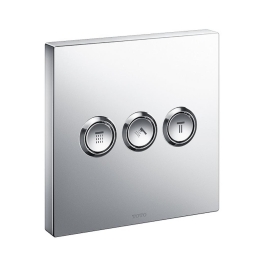Toto 3 Way Thermostatic Diverter Concealed Thermostat TBV02105B - Chrome Finish