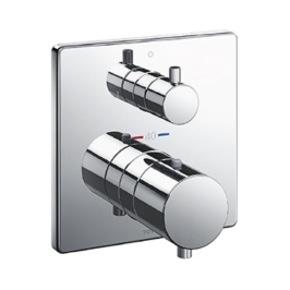Toto 2 Way Thermostatic Diverter Concealed Thermostat TBV02404B - Chrome Finish