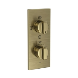 Artize 4 Way Thermostatic Diverter Thermatik THK-GDS-685N - Gold Dust Finish
