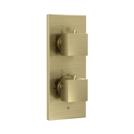 Artize 1 Way Thermostatic Diverter Thermatik THK-GDS-691N - Gold Dust Finish