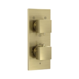 Artize 4 Way Thermostatic Diverter Thermatik THK-GDS-695N - Gold Dust Finish