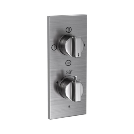 Artize 4 Way Thermostatic Diverter Thermatik THK-SSF-685N - Stainless Steel Finish
