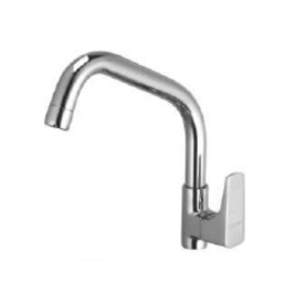 Cavier Table Mounted Regular Kitchen Sink Tap Trio TO-25-141 with Swinging Spout in Chrome Finish