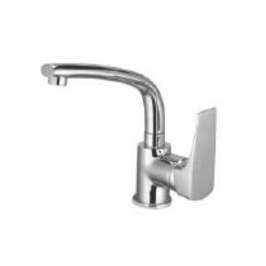 Cavier Table Mounted Regular Kitchen Sink Mixer Trio TO-25-239 with Swinging Spout in Chrome Finish