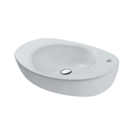 Artize Table Top Oval Shaped White Basin Area Tailwater TWS-WHT-75931