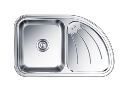 Nirali Stainless Steel Sink D'Signo Range ULTIMO RHD ( 34 x 21 inches )