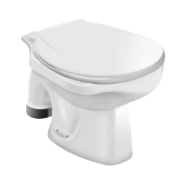 Hindware Floor Mounted White Closet WC Universal UNIVERSAL 20012 with P-Trap