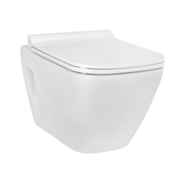Parryware Wall Mounted White Closet WC Verve AM VERVE AM C022F with P-Trap