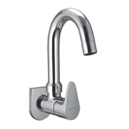 Cavier Wall Mounted Regular Kitchen Sink Tap Volta VL-10-135 with Swinging Spout in Chrome Finish
