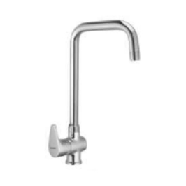 Cavier Table Mounted Regular Kitchen Sink Tap Volta VL-10-137 with Swinging Spout in Chrome Finish