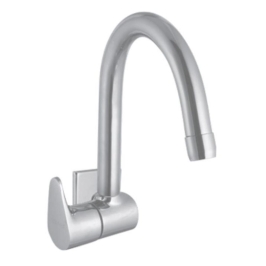 Cavier Wall Mounted Regular Kitchen Sink Tap Volta VL-10-138 with Swinging Spout in Chrome Finish