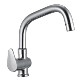Cavier Table Mounted Regular Kitchen Sink Tap Volta VL-10-141 with Swinging Spout in Chrome Finish