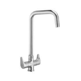 Cavier Table Mounted Regular Kitchen Sink Mixer Volta VL-10-149 with Swinging Spout in Chrome Finish