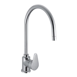 Cavier Table Mounted Regular Kitchen Sink Mixer Volta VL-10-237 with Swinging Spout in Chrome Finish