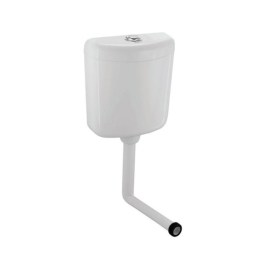 Jaquar External Wall Mounted Cistern Without Frame WHC-WHT-184NL - White