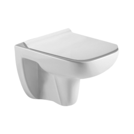 Parryware Wall Mounted White Closet WC Zest N Rimless ZEST N RIMLESS C8896 with P-Trap