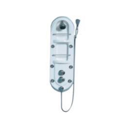 Parryware Thermostatic 4 Way Shower Panel C847G99 - White