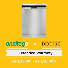 OnsiteGo Extended Warranty For Dishwasher (Rs 125001-150000)