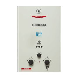 Racold Gas Wall Mounting Vertical Gas Water Heater ODS ECO LPG in White finish