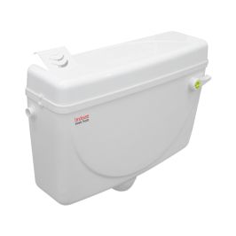 Hindware External Wall Mounted Cistern Without Frame SLEEK FRESH ISI - White